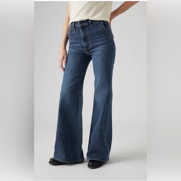 Levis Women's Ribcage Bell Premium Jeans Size- 28x30 (New With Tags ) - Picture 7 of 9